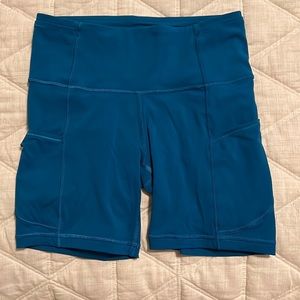 Lululemon fast and free 6inch shorts
